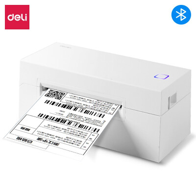 得力(deli)无线蓝牙热敏打印机 108MM快递单电子面单标签不干胶打印 无纸仓便捷高速打印机DL-770DW