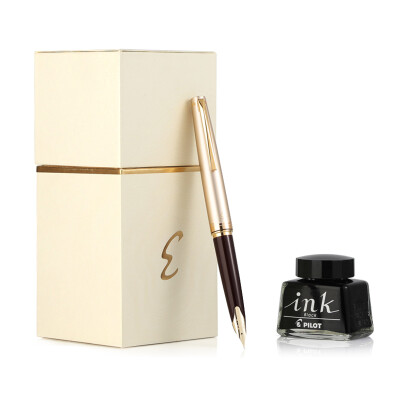 日本百乐（PILOT）精英钢笔礼盒套装 Elite95s复刻限量款14K金口袋笔 商务办公练字笔 FES-1000 红色 F尖