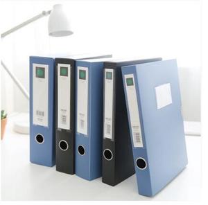 得力档案盒5602 得力5602档案盒 2寸3.5厘米粘扣档案盒A4