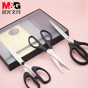 晨光文具 剪刀 办公剪刀150mm 桌面办公用品 裁纸剪刀 ASS91334 91420 180mm