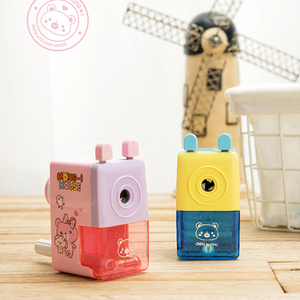 得力文具0642削笔机手摇卷笔刀卷笔器削笔器铅笔刀手动转笔刀儿童