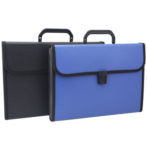 得力5232风琴包A4文件包存储大容量手提式事务包公文包档案包