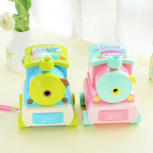 晨光文具 学生削笔机 卡通火车 手摇卷笔刀削笔器转笔刀 APS90646