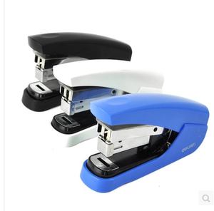 得力（deli）0372 省力型订书机 可装订25张 颜色随机