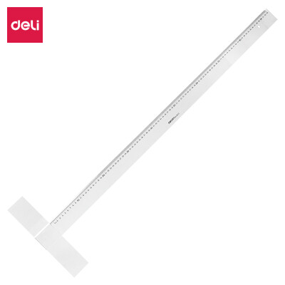 得力8412有机丁字尺93cm(只)1只