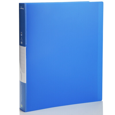 广博(GuangBo) 60页PP资料册 文件册 档案册 办公用品 蓝色 锐文A3160